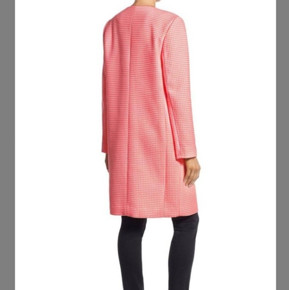 Halogen Coral S Dot Print Jacket NWOT - Picture 3 of 9